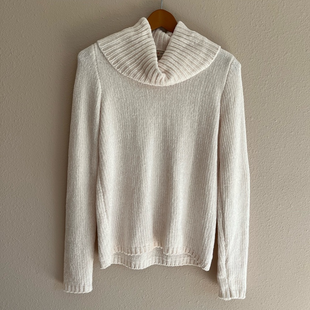 Cremieux Cream Thick Sweater